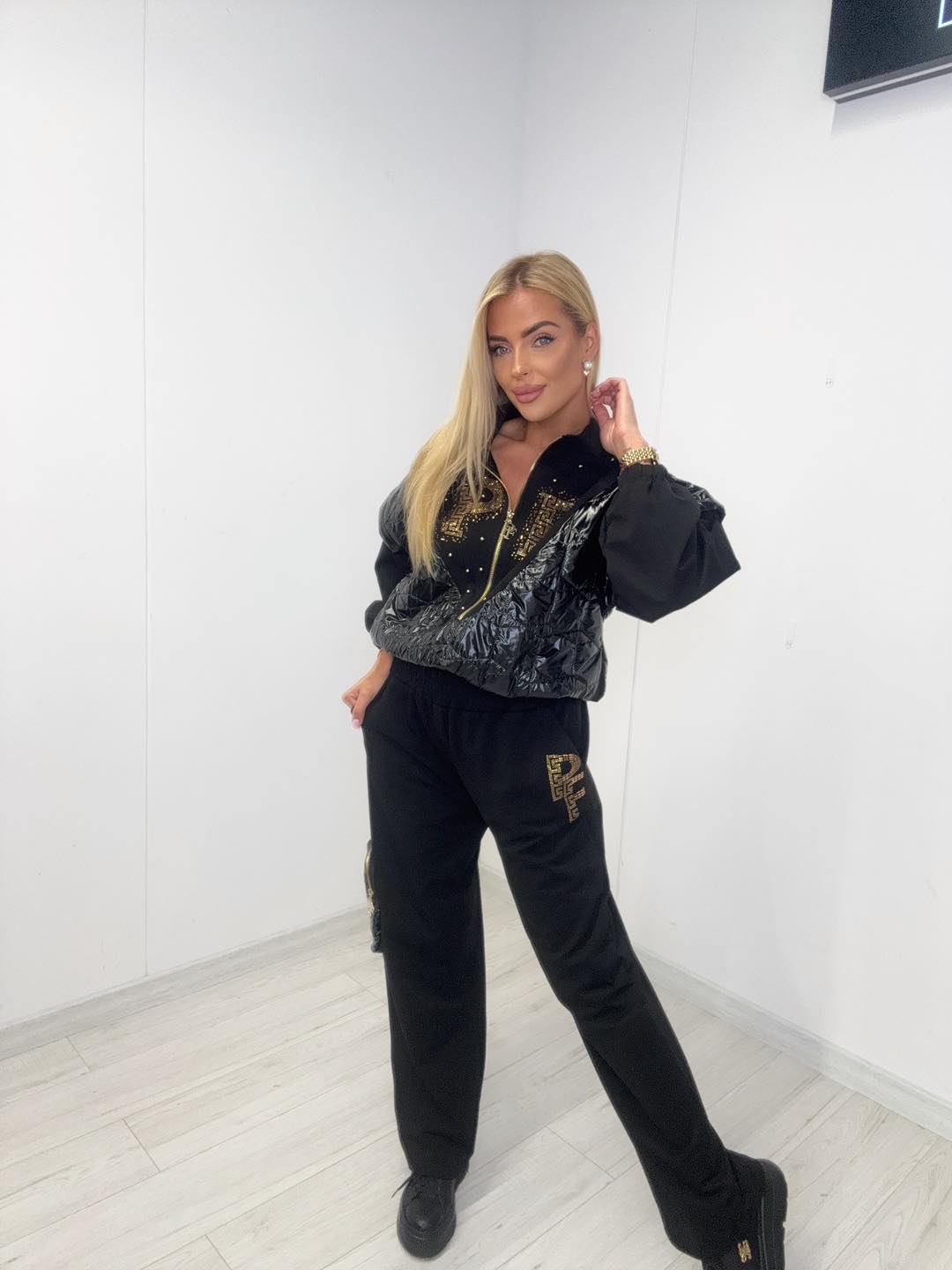 Komplet 3269 Czarny - obrazek 2